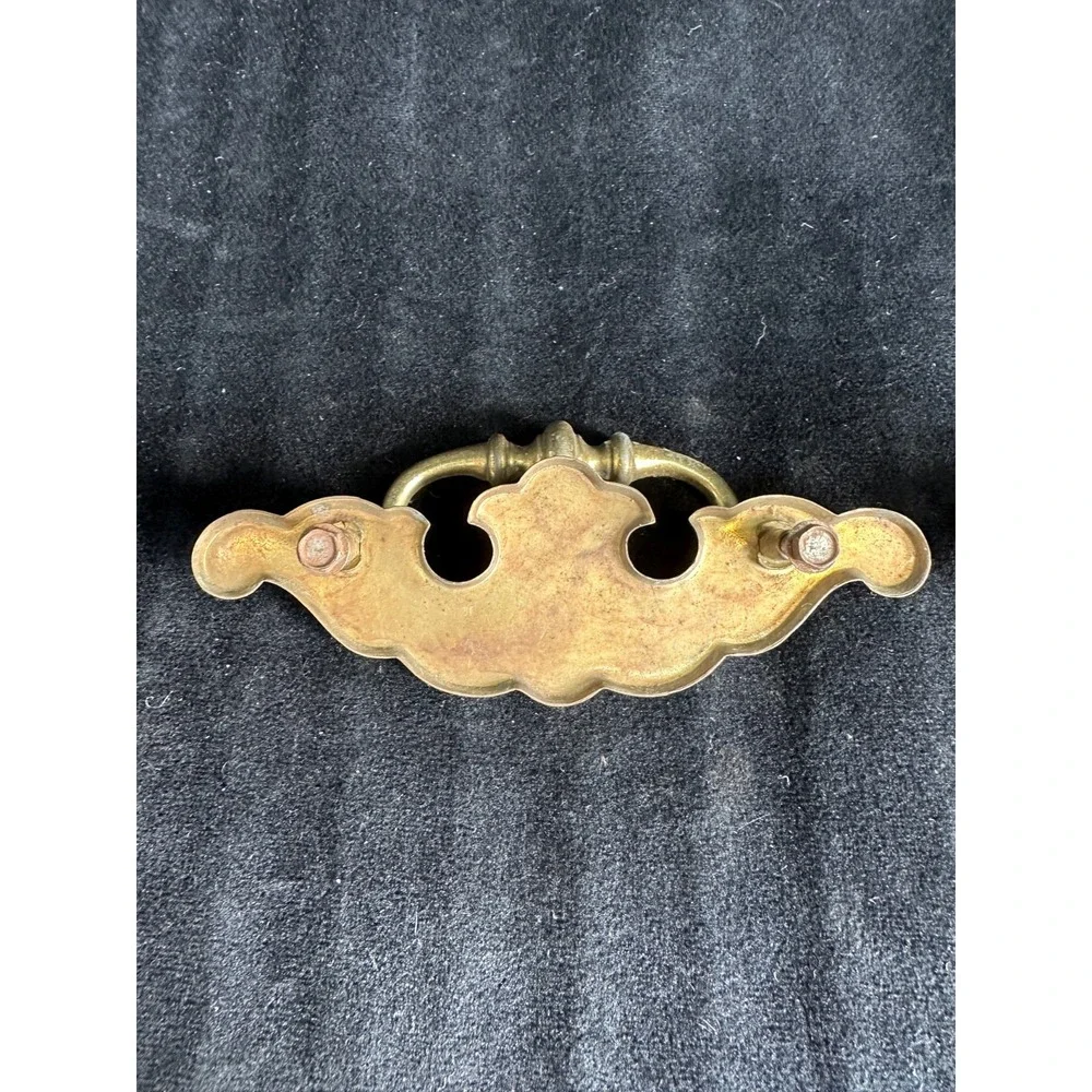 Vintage Chippendale Bail Pull Handles Vintage Hardware Drawer Pulls Set of 2